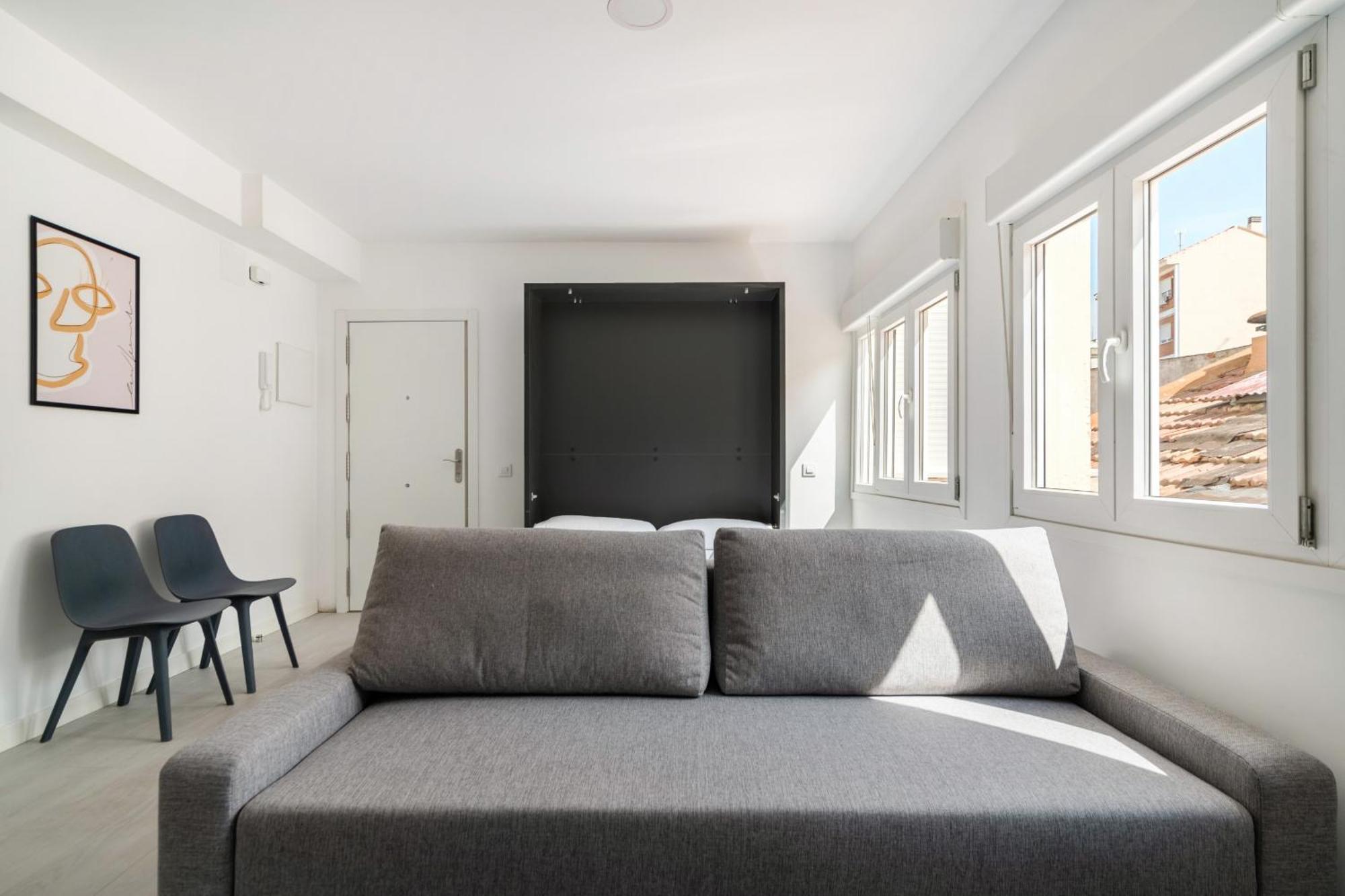 Madrid Riverside Studios Con Parking Incluido Alquiler Temporal Bagian luar foto