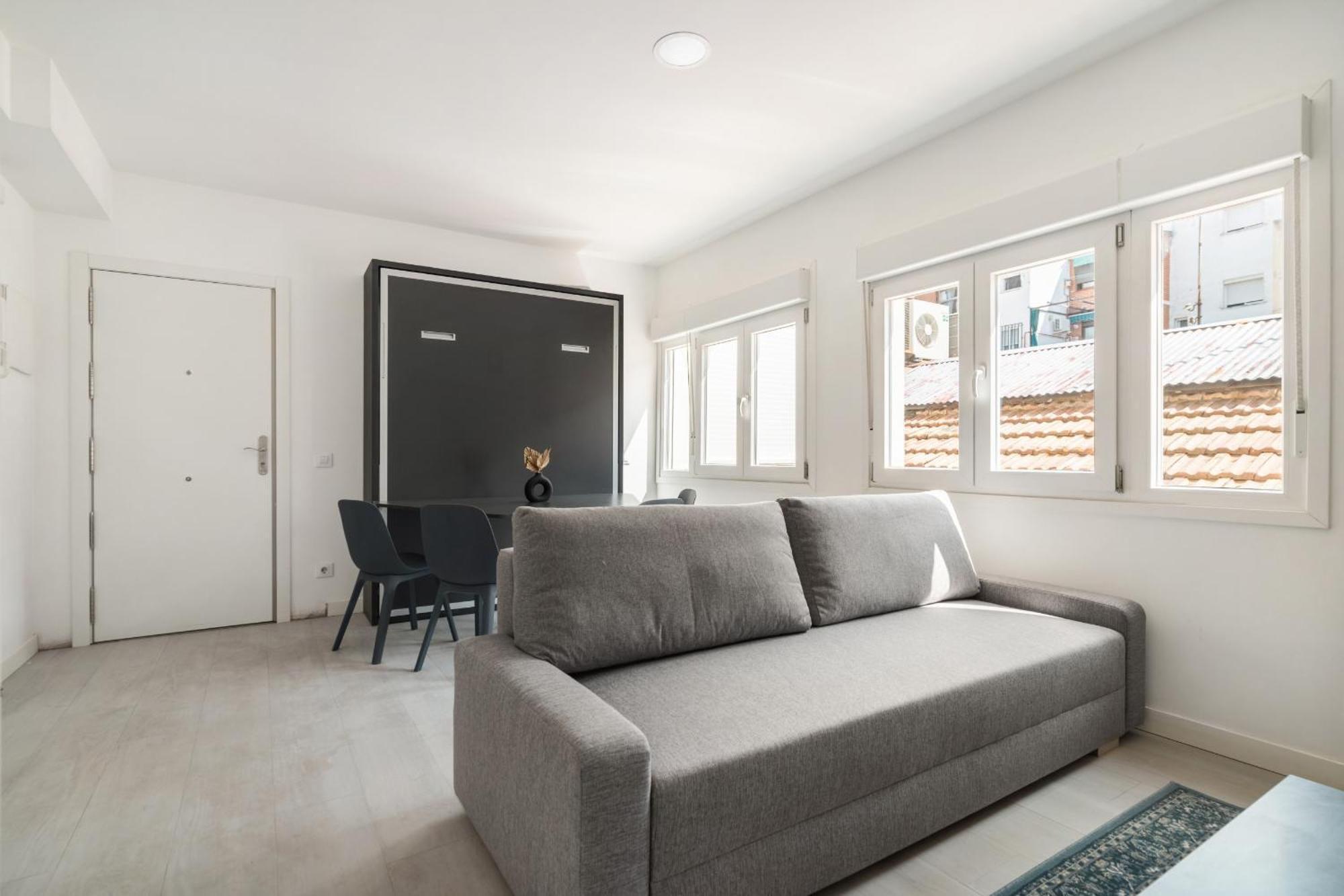 Madrid Riverside Studios Con Parking Incluido Alquiler Temporal Bagian luar foto