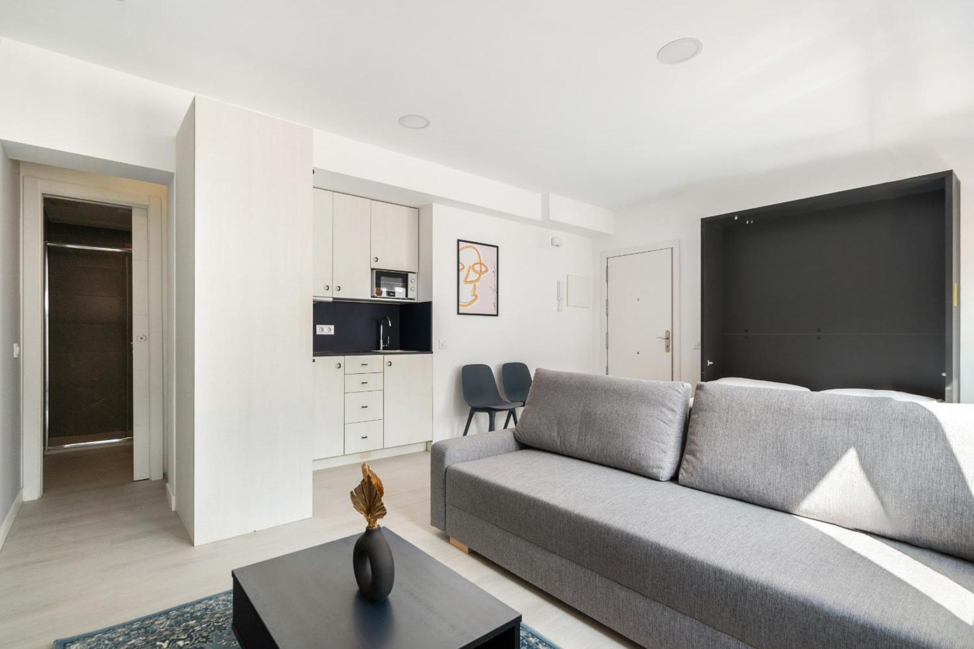 Madrid Riverside Studios Con Parking Incluido Alquiler Temporal Bagian luar foto