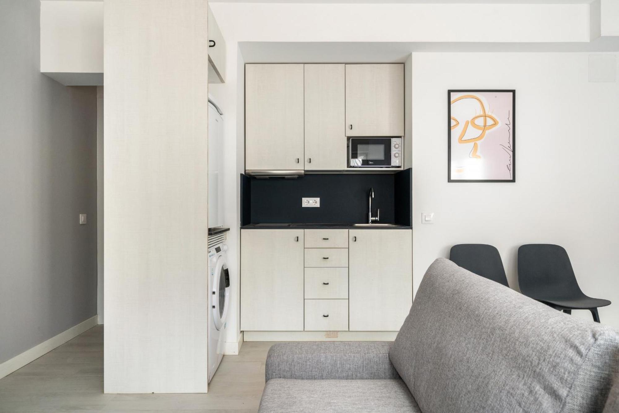 Madrid Riverside Studios Con Parking Incluido Alquiler Temporal Bagian luar foto