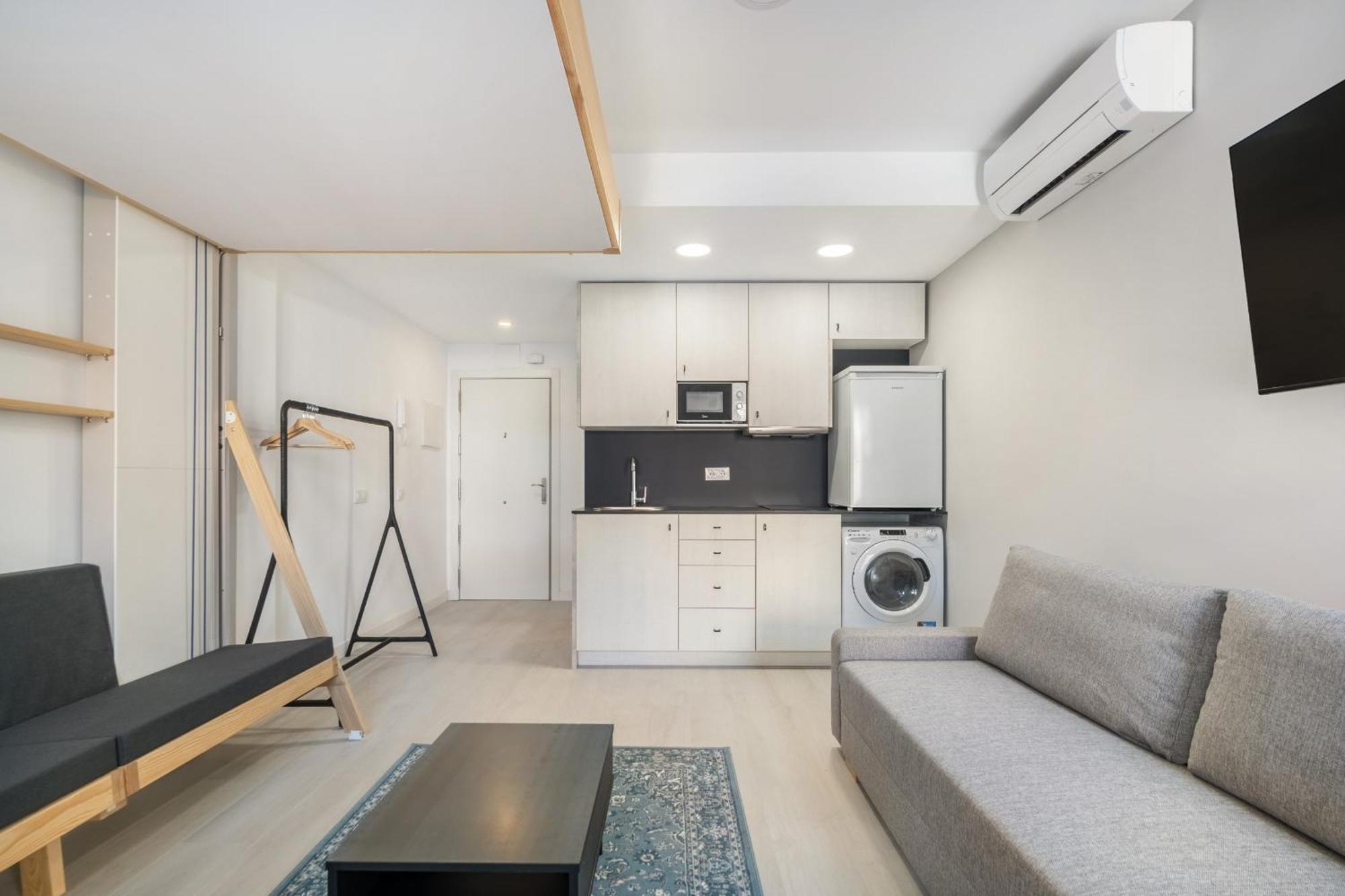 Madrid Riverside Studios Con Parking Incluido Alquiler Temporal Bagian luar foto