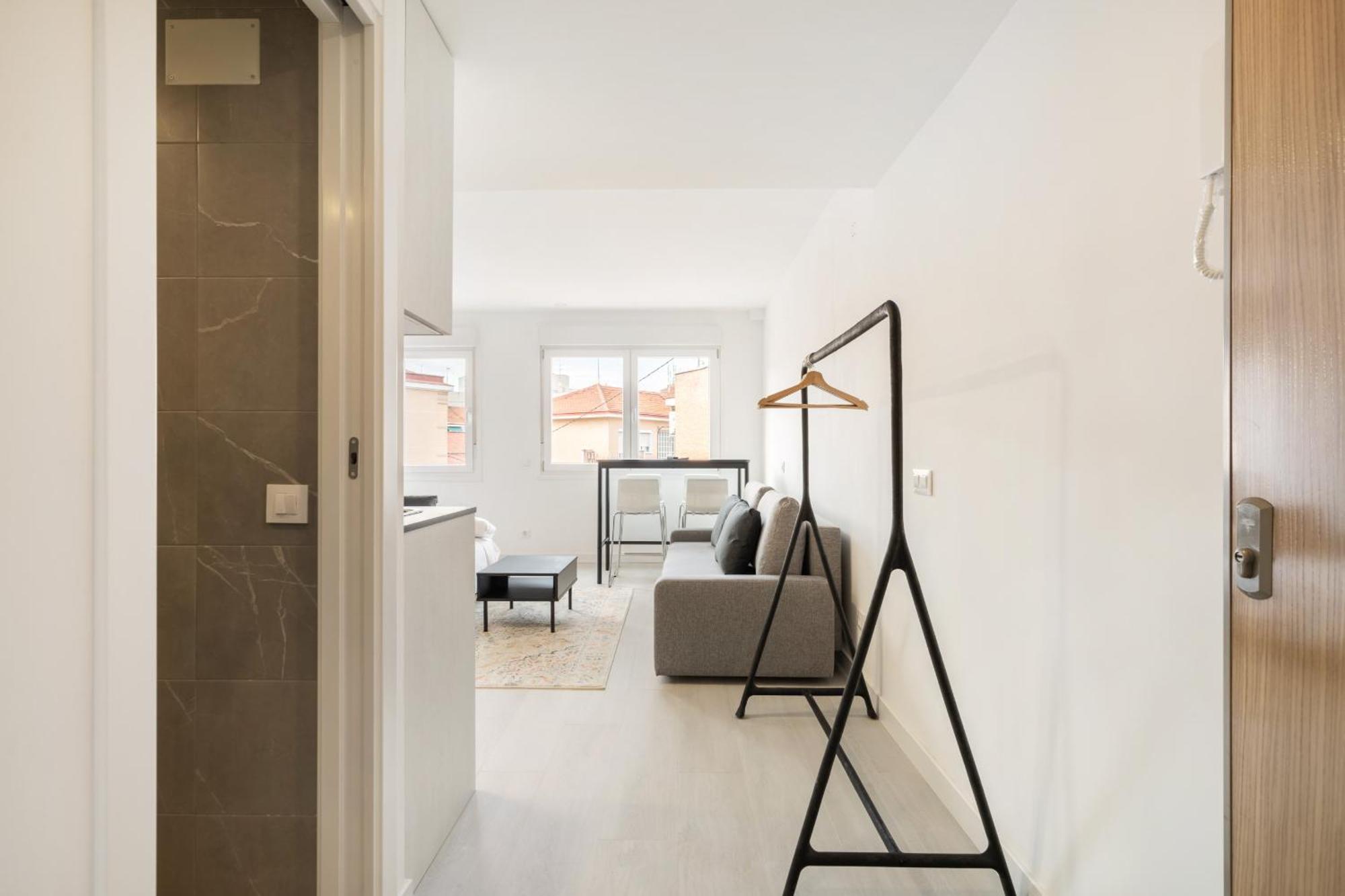 Madrid Riverside Studios Con Parking Incluido Alquiler Temporal Bagian luar foto