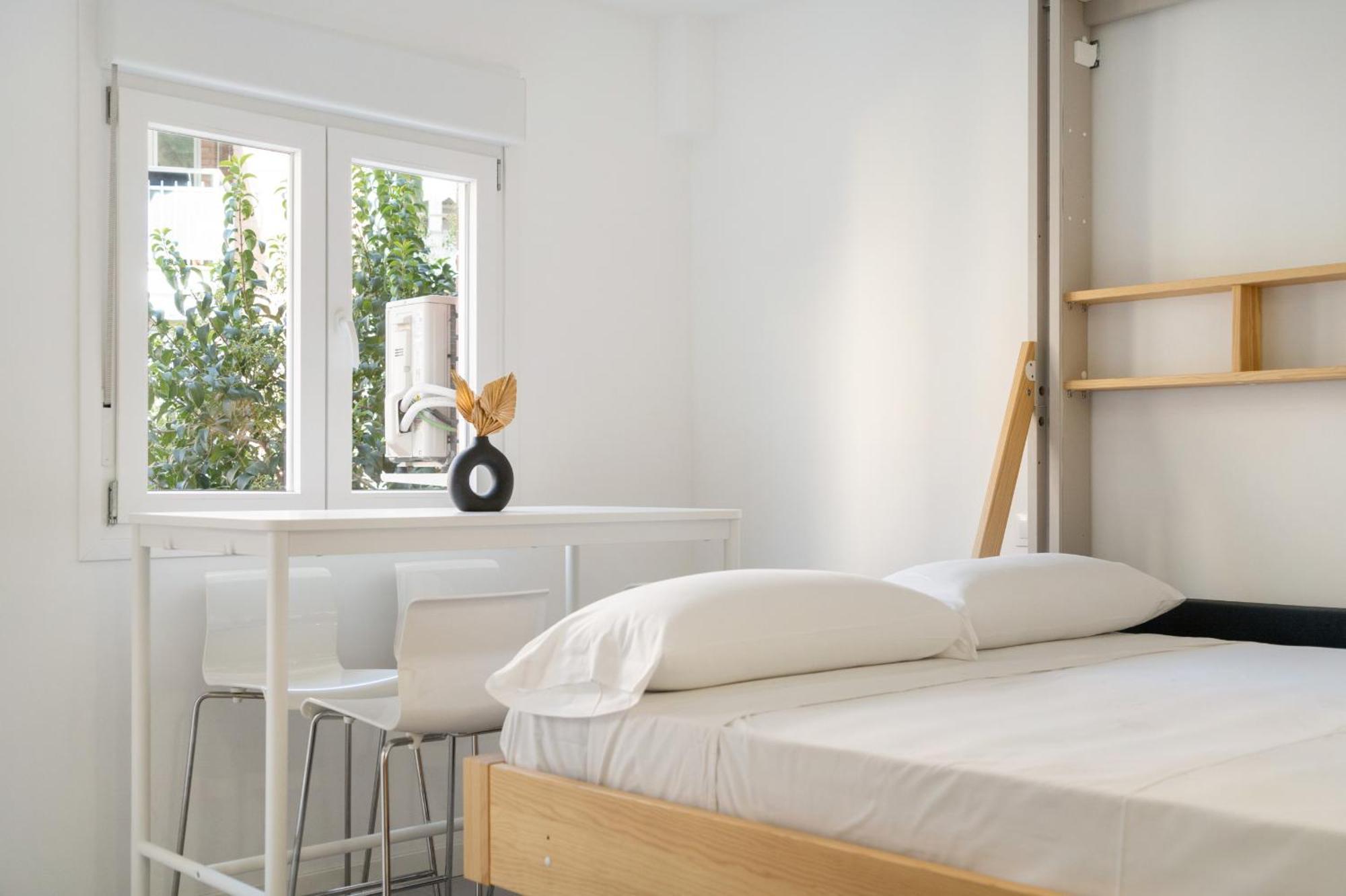 Madrid Riverside Studios Con Parking Incluido Alquiler Temporal Bagian luar foto