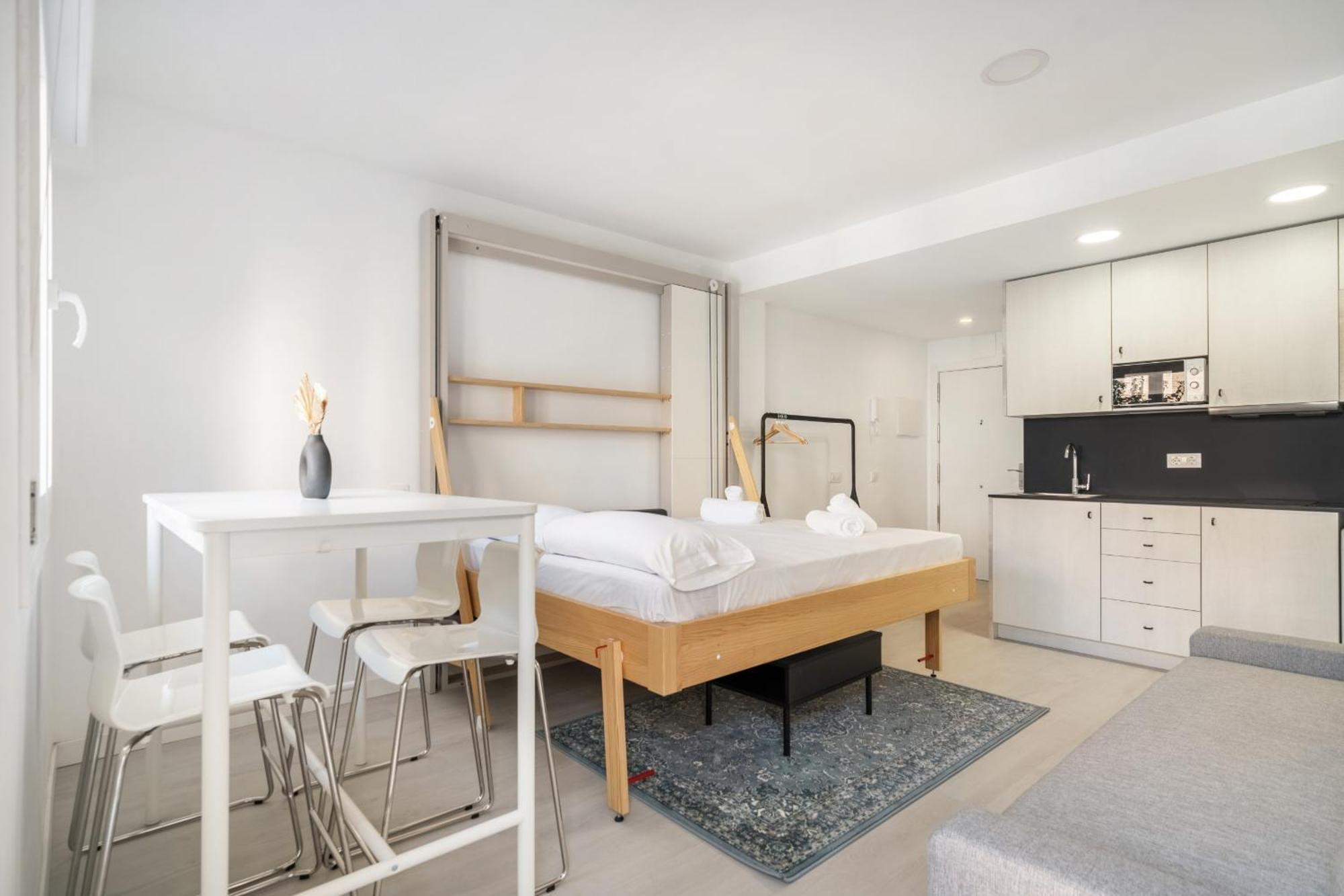 Madrid Riverside Studios Con Parking Incluido Alquiler Temporal Bagian luar foto