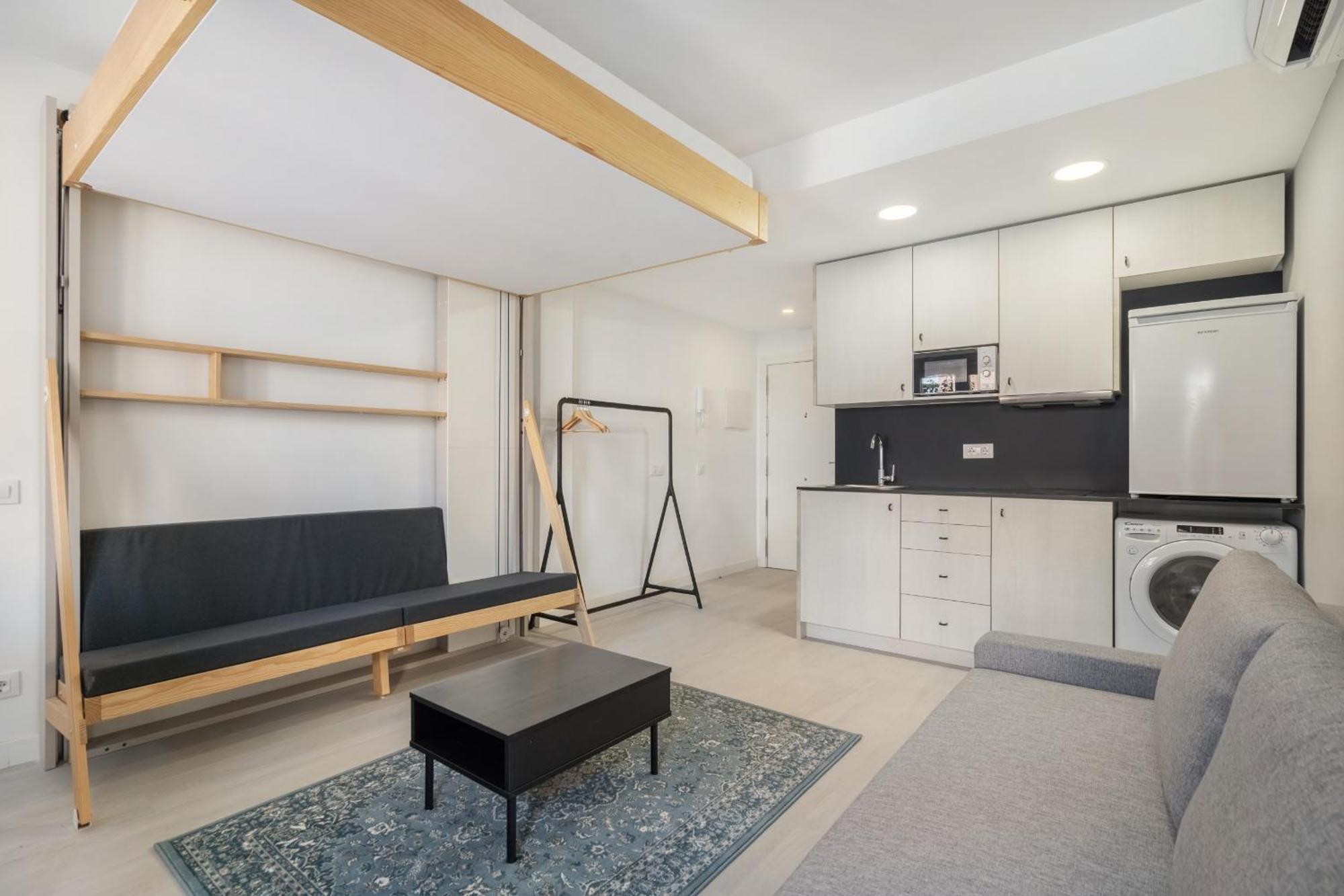 Madrid Riverside Studios Con Parking Incluido Alquiler Temporal Bagian luar foto