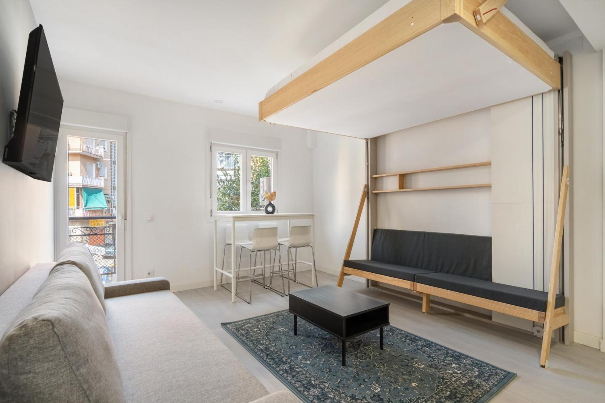 Madrid Riverside Studios Con Parking Incluido Alquiler Temporal Bagian luar foto