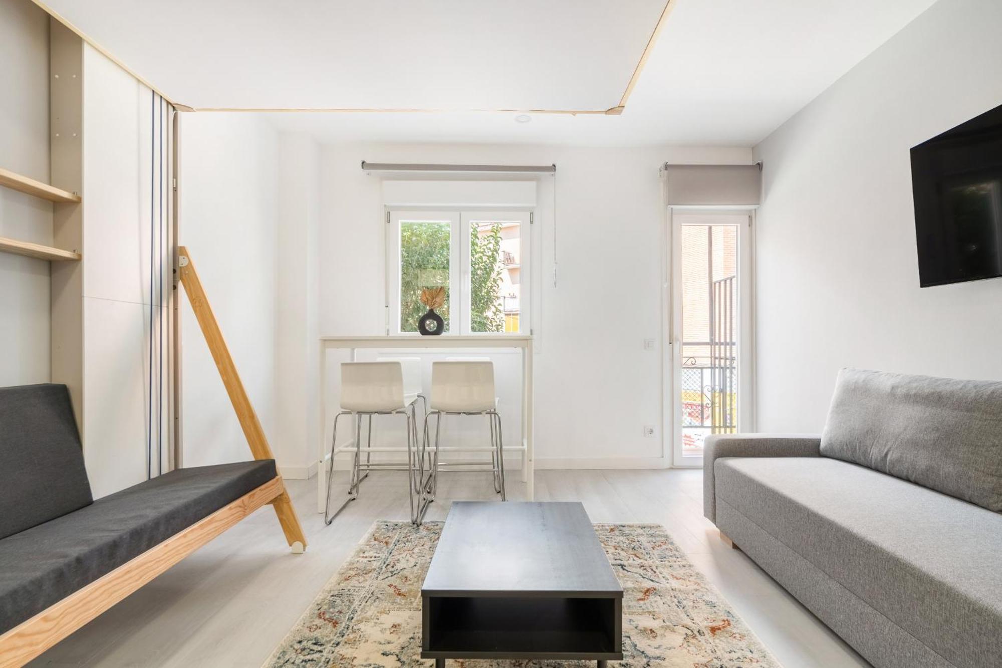 Madrid Riverside Studios Con Parking Incluido Alquiler Temporal Bagian luar foto