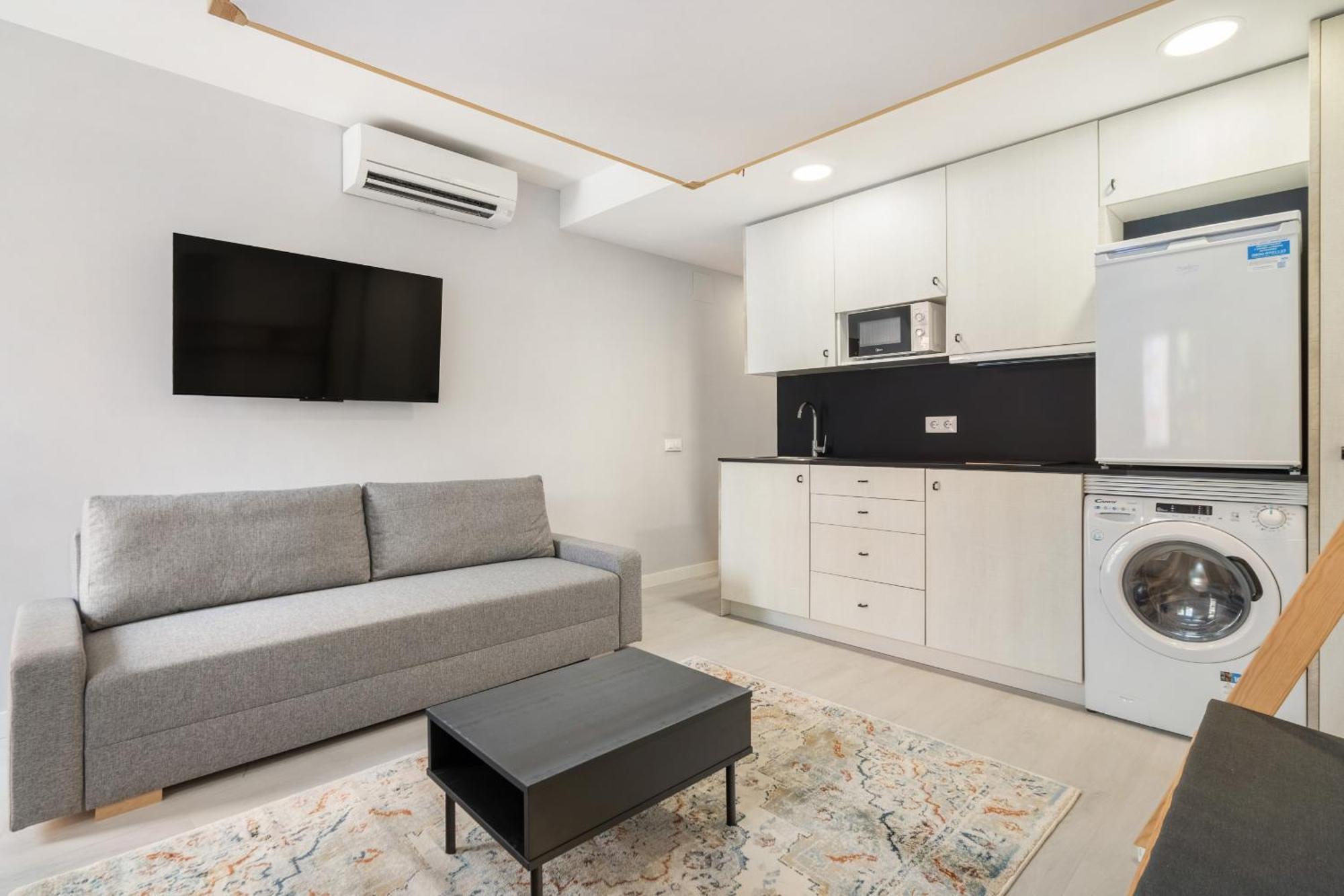Madrid Riverside Studios Con Parking Incluido Alquiler Temporal Bagian luar foto